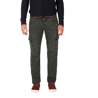 Timezone Herren Regular Ben Cargo Hose, Grün (Tank Green 4046), 31W / 32L EU