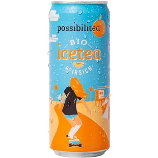 Possibilitea Bio Icetea Pfirisch Dose 1x330 ml