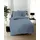 Uni Unifarben Baumwolle Grau 155 x 220 cm + 80 x 80 cm