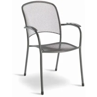 MWH Carlo Stapelstuhl Stahl Iron Grey