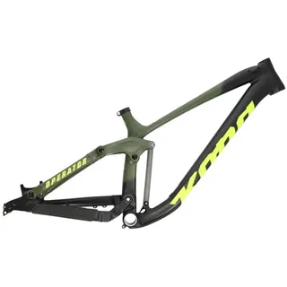 Kona Operator DL Rahmen 27,5" olive | MTB Downhill DH | Aluminium | Modell 2018 | Größe XL