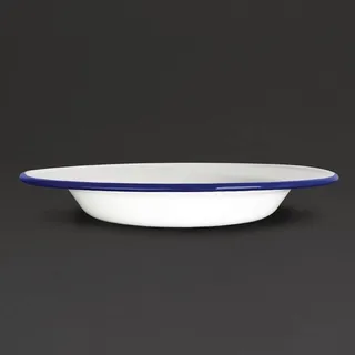 Olympia Suppenteller 24,5 cm blau/weiß 6er Set