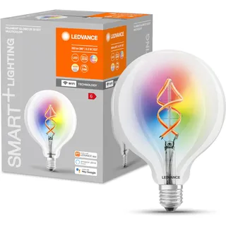 LEDVANCE LED-Globeform E27/4,5 Watt/Energie G Glas