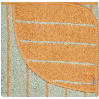 Sterntaler Kapuzenbadetuch Bär Bo, Baby-Badetuch mit Kapuze, saugfähige Baumwolle, Streifen-Applikation, weich und pflegeleicht, 100×100×0,5 cm, mintgrün