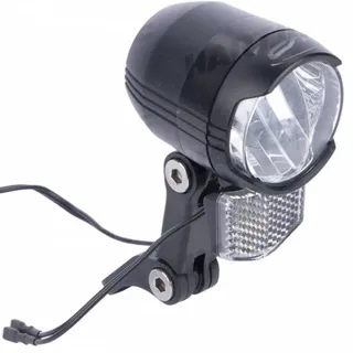 CON-TEC Contec Luna 80 E+ Scheinwerfer LED E-Bike 6-48V - Schwarz