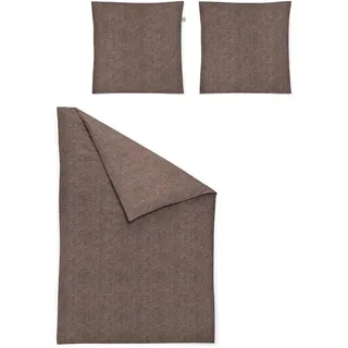IRISETTE Mink 8835 Biber Braun 155 x 220 cm + 2 x 80 x 80 cm