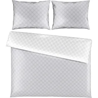 Esposa Wendebettwäsche , Grau , Textil , Abstraktes , 200x200 cm , pflegeleicht, atmungsaktiv, schadstoffgeprüft , Heimtextilien, Bettwäsche & Leintücher, Bettwäsche, Wendebettwäsche