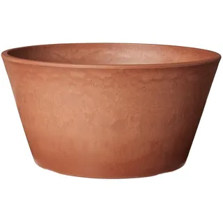 Arcadia Garden Products PSW Pot TD25TC Collection Pflanzgefäß für Sukkulenten, Bonsai, Feengärten, Kräuter, 25,4 cm, Terrakotta-Farbe
