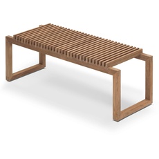 Skagerak - Cutter Bench - Massivholz-Sitzbank aus Teak oder Eichenholz