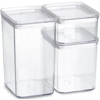 Zeller Vorratsdose transparent 1,6 l 3-teilig