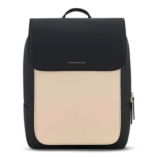 Kapten & Son Rucksack Tromso Small (9L) und Tromso (12L) | Rucksack Damen & Herren in All Black und Cream Black | ideal als Tagesrucksack, Daypack, Rucksackhandtaschen