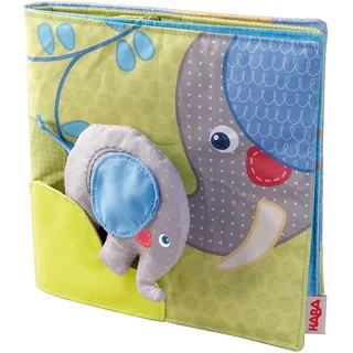 HABA Stoffbuch Elefant Egon bunt