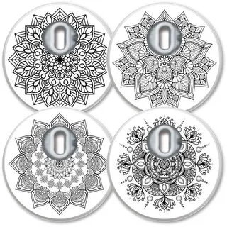 MySweetStitch | Freestyle Libre 3 / Plus Sensor Sticker Mandala 4 St