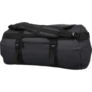 Große Herren Damen 2in1 Tasche Reisetasche Rucksack Sporttasche Weekender Bag - Schwarz