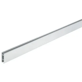 Homeware Innenlaufstange , Edelstahlfarben , Metall , 260 cm , Heimtextilien, Vorhänge, Vorhangstangen, Innenlaufstangen