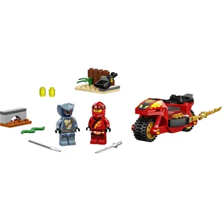 LEGO 71734 NINJAGO Kais Feuer-Bike, Motorrad Spielzeug Set mit Figuren, ab 4 Jahre - Beige