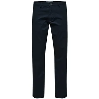 Selected New Miles Slim Fit Chinohose Braun 33 34