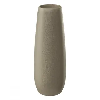 ASA 91031171 ease Vase, Steingut, 25cm, Braun