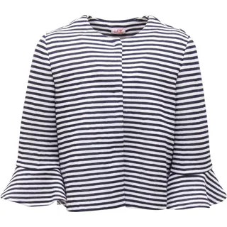 9428AP giacca felpa bimba IL GUFO girl kids jacket - Blau
