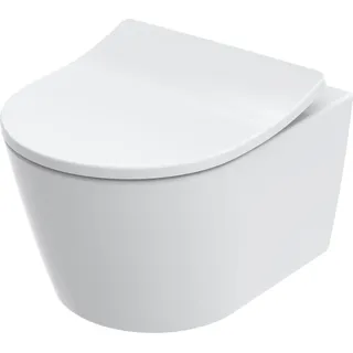TOTO RP Compact Wand-WC mit WC-Sitz Weiß