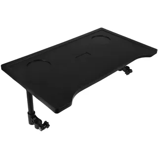 ARTSEWPLY Esstisch Für Rollstuhlfahrer Klappbarer Outdoor-tisch Klapptisch Aus Kunststoff Campingtisch Esstisch Brett Kleiner Klapptisch Tablett Für Black Abs