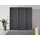 Schwebetürenschrank TOPSELLER OTELI 230 x 210 x 62 cm Grau