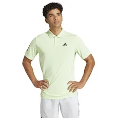 Bild Herren Tennispolo Club 3-Streifen grün | L