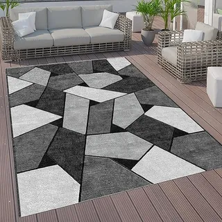 YANHONG Teppich Läufer 115 x 160 cm Strapazierfähig Pflegeleicht Eingangsteppich Innen Modernen Preiswert für Küche, Terrasse & Wohnraum, A