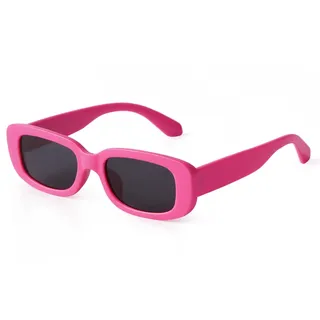 ADEWU Retro Schmale Sonnenbrille Damen Herren Rechteckig UV400 Vintage 90er Sunglasses