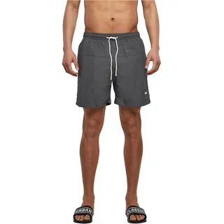 Urban Classics Men's Block Swim Shorts Badehose, darkshadow, 3XL
