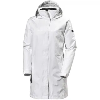 HELLY HANSEN W Aden Long Jacket, Weiß, S,