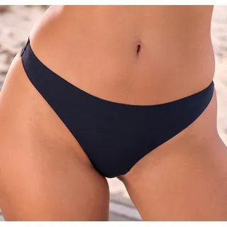 String NUANCE BY LASCANA, Damen, Gr. XS (32/34), schwarz, Microtouch, Obermaterial: 67% Polyamid, 33% Elasthan, Unterhosen String, SEAMLESS, mit extraflachen, geklebten Kanten, nahezu unsichtbar
