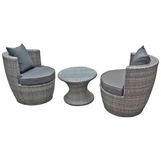 Garden Pleasure Linz Set 7-tlg. Grau