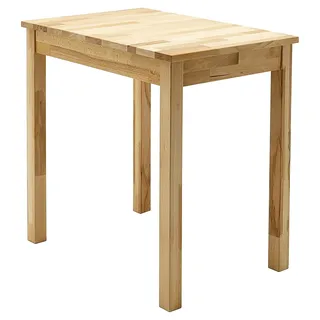 Robas Lund Tisch Esszimmertisch Massivholz Kernbuche, Alfons BxHxT 70 x 76 x 50 cm