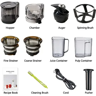 Hurom H320N Slow Juicer schwarz