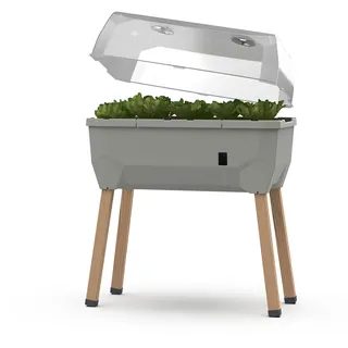 Gusta Garden Hochbeet Sammy Salad 79 x 37,5 x 95 cm Hellgrau