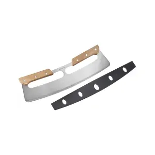 Westmark Pizza-Schneid-/Wiegemesser Pro 35 cm mit Klingenschutz