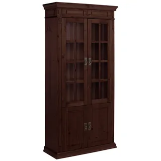 OTTO home Vitrine Vinales 96 x 39 x 196 cm Braun