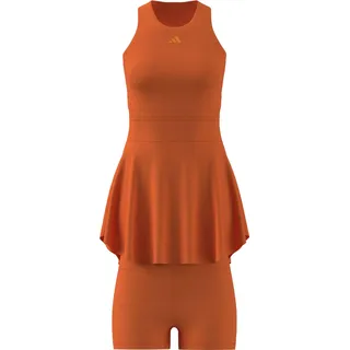 adidas Women's Tennis Climacool Y-Dress, Pure Orange, M
