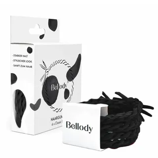 Bellody Bellody® Original Haargummis Classic Black) 4 Stück