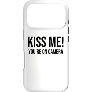 Hülle für iPhone 17 Pro Im Just Here for the Kiss Cam Show Kiss Me Youre On Camera