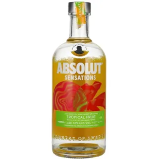 Absolut Sensations TROPICAL FRUIT Flavored Vodka 20% Vol. 0,7l