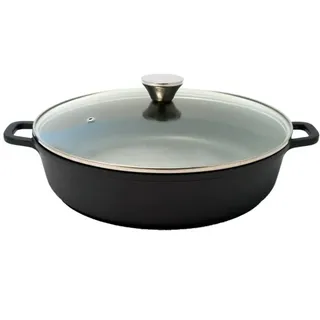 Baumalu - Schmortopf Aluguss - Ø36 cm - 6,5 L - schwarz