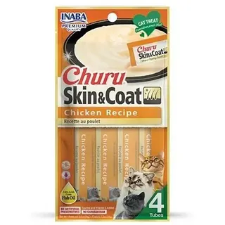 Ciao Churu Skin&coat Katzenfutter Nassfutter Huhn - Multicolor - One Size