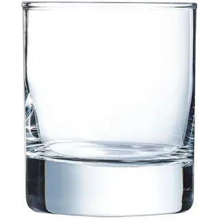 Arcoroc ARC J3312 Islande Whiskyglas, 200 ml, Glas, transparent, 6 Stück