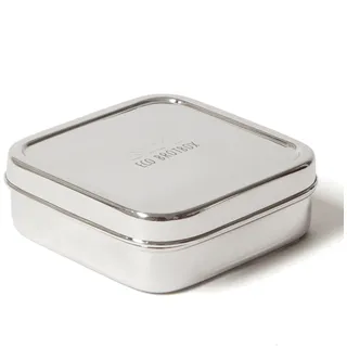 Brotbox Classic | Brotdose Kinder 500ml | Lunchbox aus Edelstahl BPA frei | Vesperbox Spülmaschinenfest