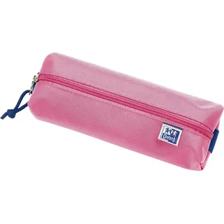 Oxford Federmäppchen für Mädchen und Jungen, rechteckig, Stifte-Etui, langlebig, rosa