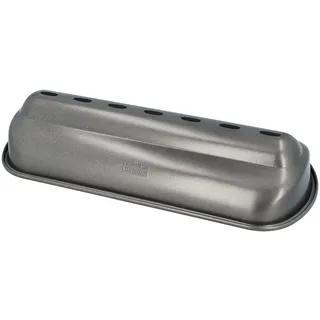 Birkmann, Backform für leckeren Stollen, Karbonstahl-Stollenbackhaube, 38 cm, mit Marken-Antihaftbeschichtung, Weihnachten