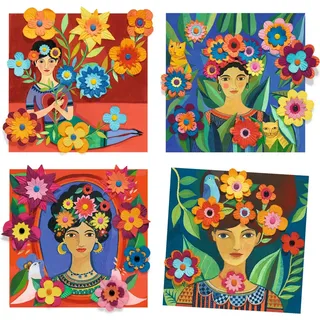 Kreativset Inspiriert von Frida Kahlo, Djeco