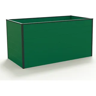 GFP Hochbeet Kräuter-Gemüse-Beet Aluminium CHRISTINA - 150x77x77cm - grün - Grün